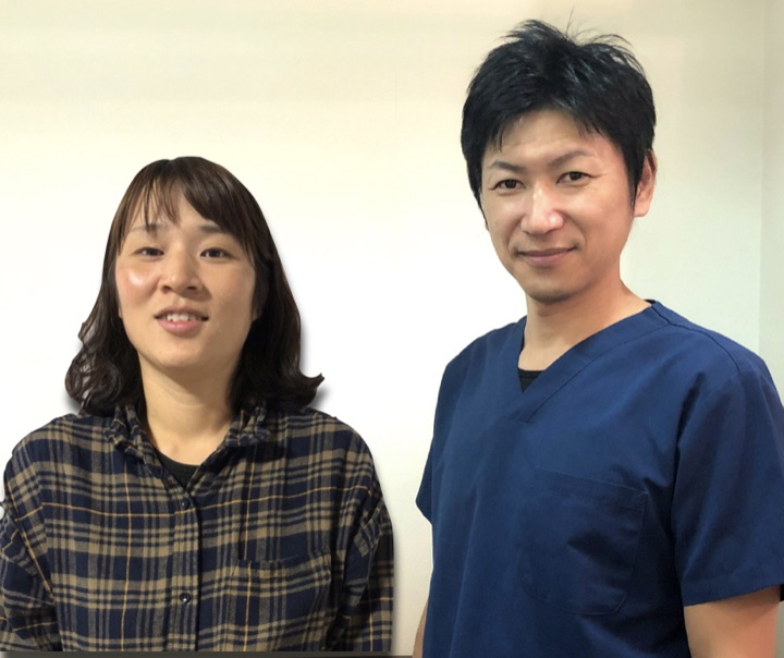 ご来院いただいたお客様と院長